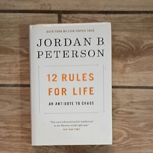 New York Times Best Seller Jordan Peterson Hardcover 12 Rules For Life